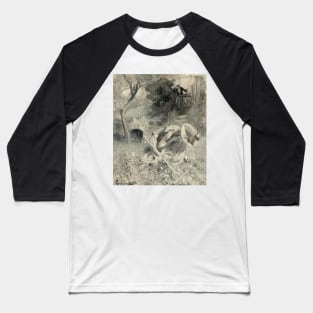 Garden Idyll by Carl Larsson Baseball T-Shirt